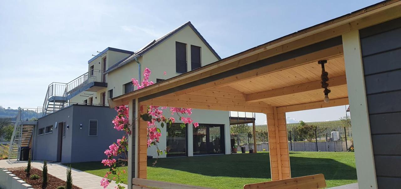 Gaestehaus Casa Luna - Paradiesische Ferienwohnungen Am Kaiserstuhl! Bischoffingen Exterior foto